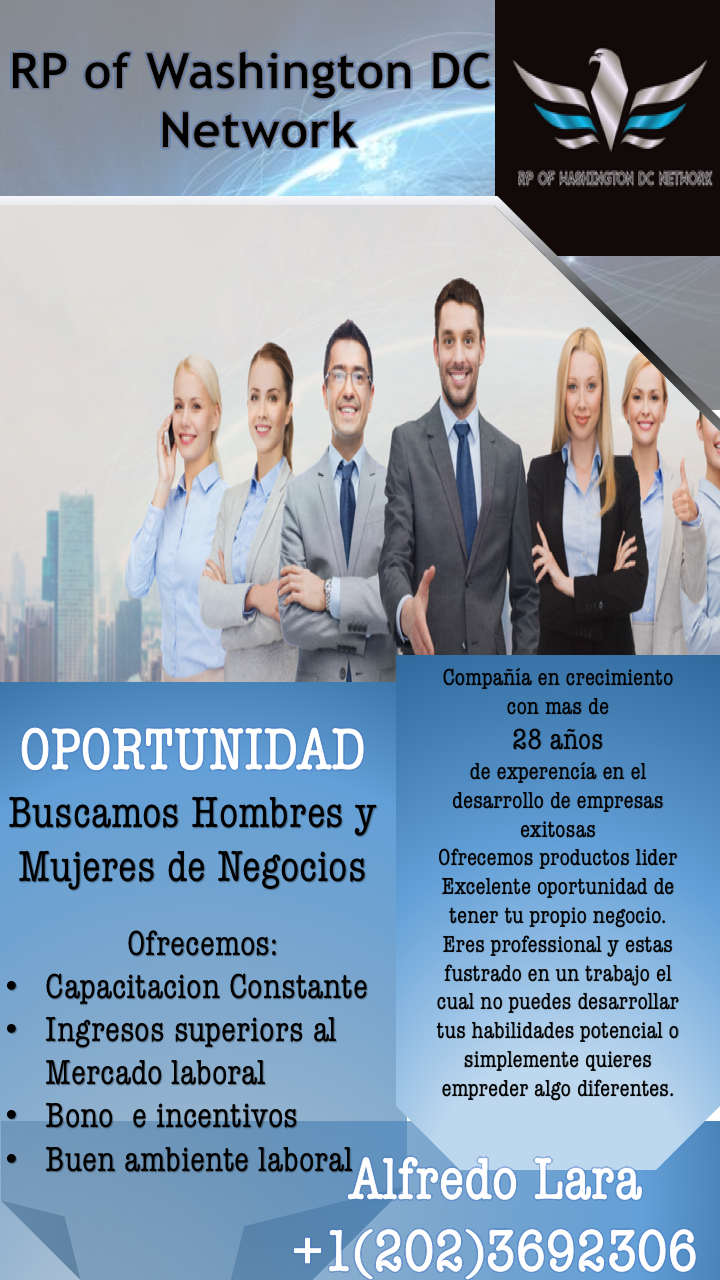 Buscamos Hombres & Mujeres Empresariales